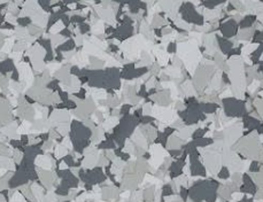 Gravel cool gray flake blend